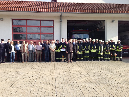 Zu Gast bei der Freiwilligen Feuerwehr Groitzsch